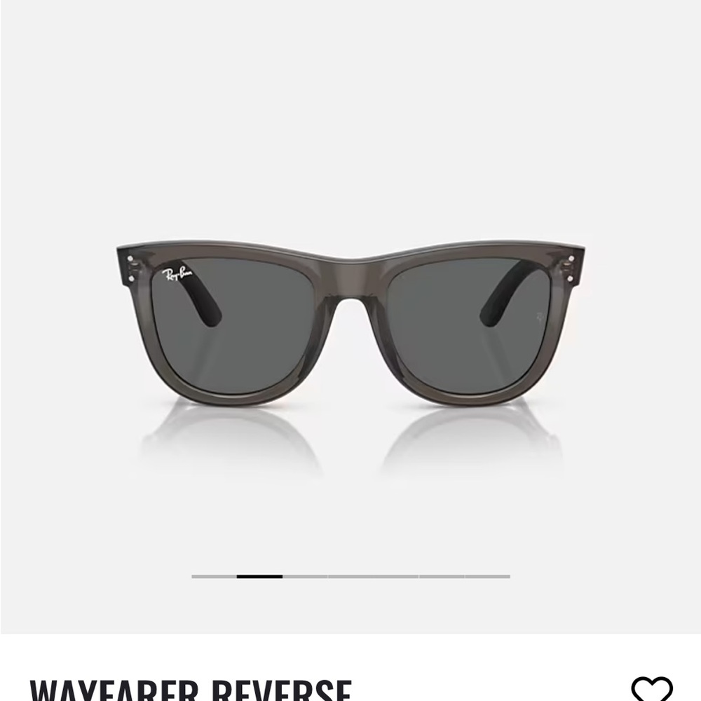 Ray-Ban Black Wayfarer Reverse Sunglasses